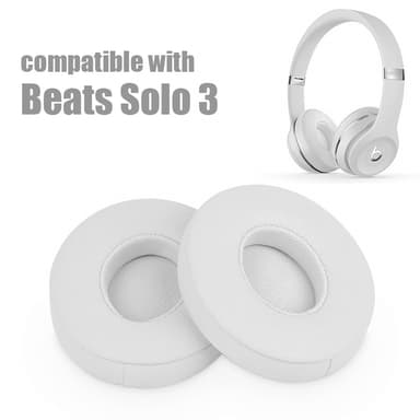 Øreputer til Beats Solo 3 Hvit