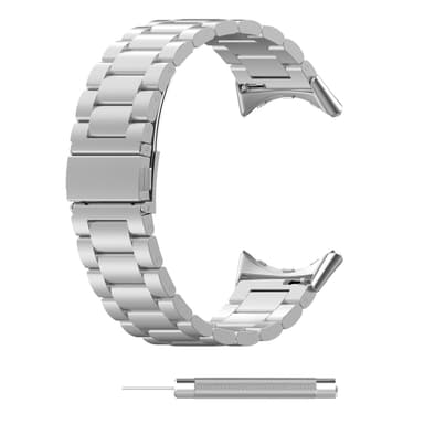 Klokkerem i rustfritt stål for Google Pixel Watch 3 Sølv 41 mm