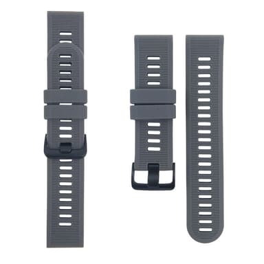 Klokkereim silikon Forerunner 945/935, Garmin Fenix 5 Grå