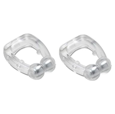 Magnetisk neseklype mot snorking i silikon 2-pakning