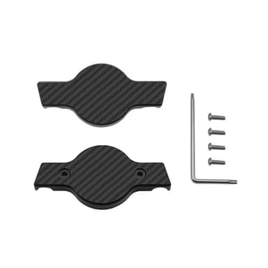 Tyverisikker AirTag-holder for sykkel Sort