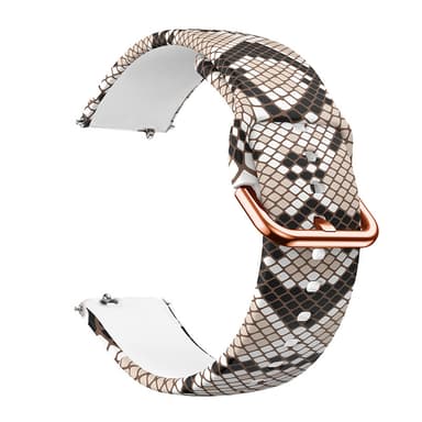 Silikonklokkerem for Samsung Galaxy Watch Slangeskinnsmønster 20 mm