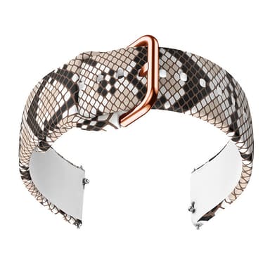 Silikonklokkerem for Samsung Galaxy Watch Slangeskinnsmønster 20 mm