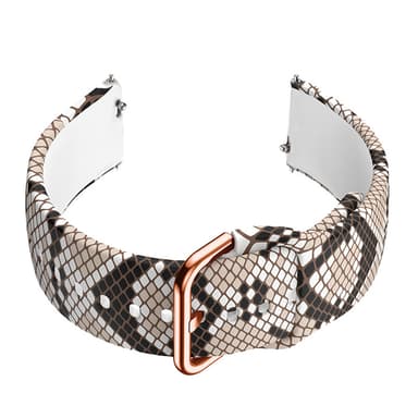 Silikonklokkerem for Samsung Galaxy Watch Slangeskinnsmønster 20 mm
