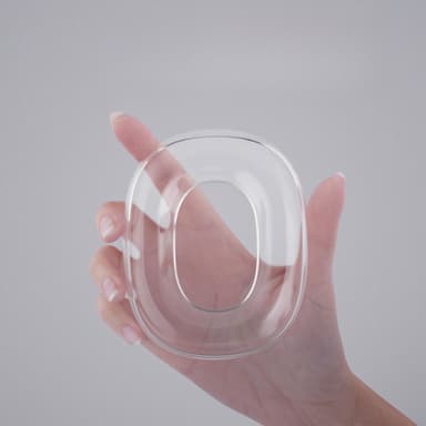 TPU-erstatningsøreputer for Airpods Max Gjennomsiktig
