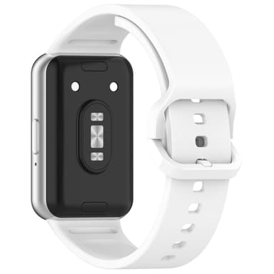 Silikonklokkerem for Samsung Galaxy Fit 3 (SM-R390) Hvit