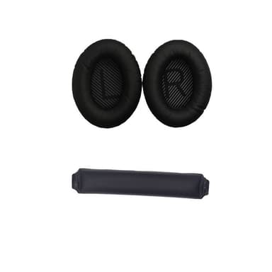 Øreputer og bøylepute til Bose QC15 QC25 QC35 hodetelefoner