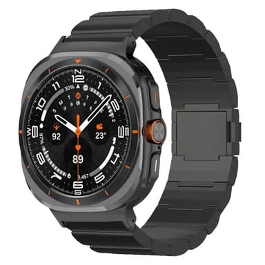 Magnetrem i titan til Samsung Galaxy Watch 7 Ultra Sort