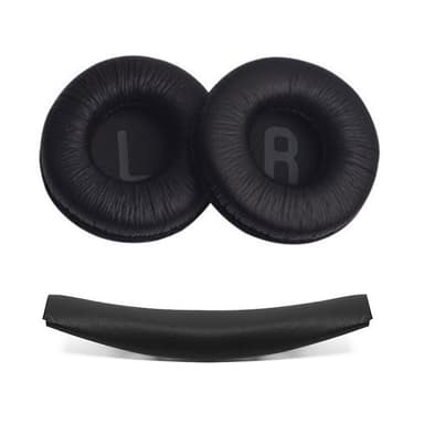 Øreputer og bøylepute JBL T450/T500 BT, Tune600, 510BT, JR300 Sort