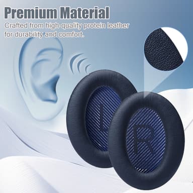 Øreputer med pakninger for Bose QC35 QC35-ii, QC25 1/2