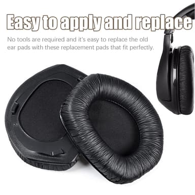 Øreputer til Sennheiser RS165 / 175 Sort 1 par