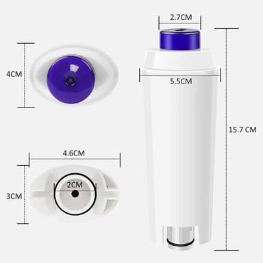 Filter for espressomaskin Hvit