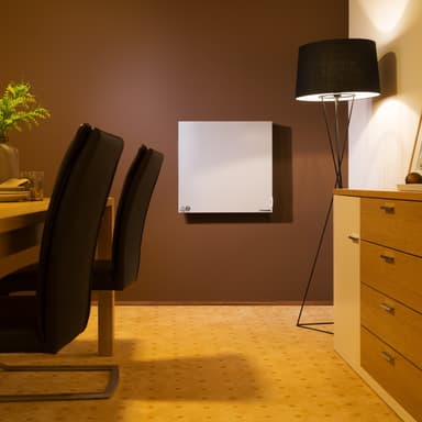 Hybrid infrarød Panelovn med termostat - 600 W
