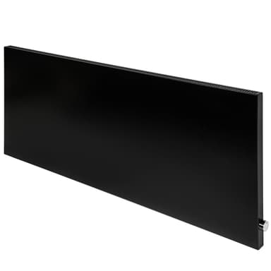 Infrarød oppvarming av hybridpanel med termostat - svart