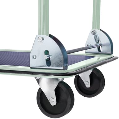 Transportvogn sammenleggbar maks 150 kg - hvit