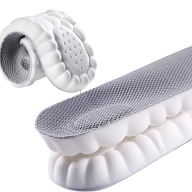 4D Ultra Soft skoinnleggssåler - 1 par Sort