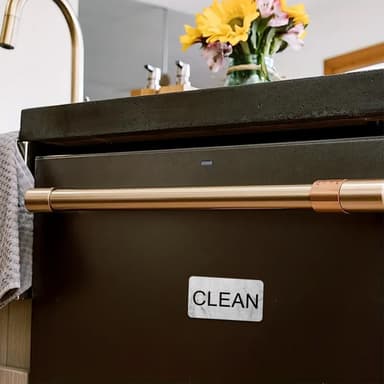 Magnet for oppvaskmaskin med vendbart skilt CLEAN / DIRTY