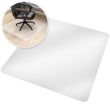 Gulvmatte til kontorstoler - 120 x 120 cm