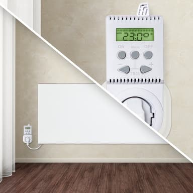 Infrarød Panelovn - 300 W,med termostat