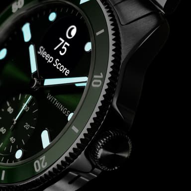 Withings ScanWatch Nova hybridklokke 42mm (grønn)