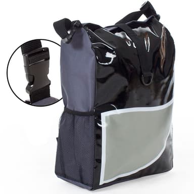 Sykkel Bag vanntett - svart/grå