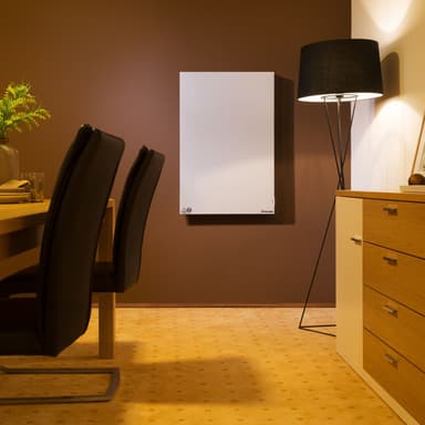 Infrarød Hybrid Panelovn med termostat, vertikal - 1000 W