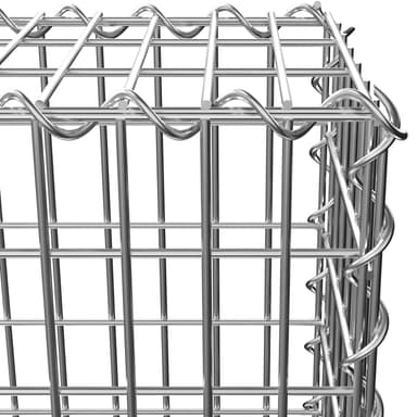 Gabion steinkurv - 100 x 30 x 50 cm