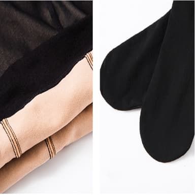 Varmende vintertights med fôr av fleece