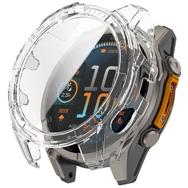 Beskyttelsesskall med skjermbeskytter for Garmin Fenix 8 51mm