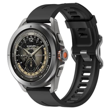 Silikonarmbånd for Xiaomi S4 Sport - Svart