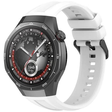 Silikonarmbånd for Huawei GT 5 Pro - Hvit