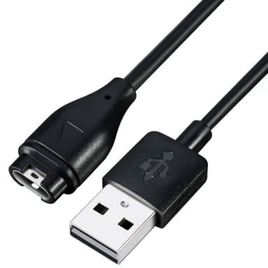 Ladekabel for Garmin Fenix 8 med sikker og rask lading - 1m