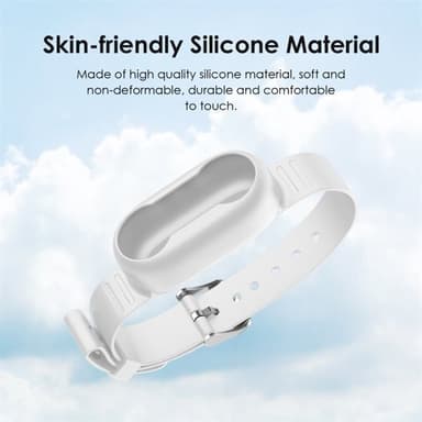 Silikonarmbånd for Insta360 GO 3 / GO 3S - Hvit