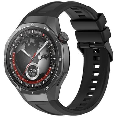 Silikonarmbånd for Huawei GT 5 Pro - Svart