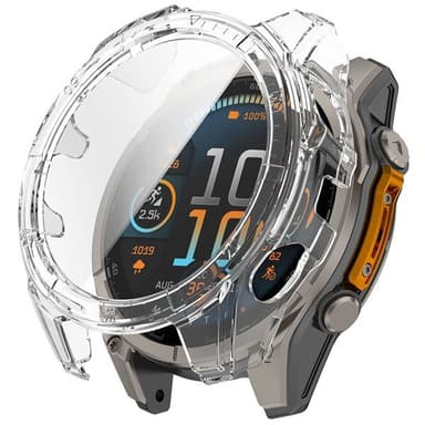 Beskyttelsesskall med skjermbeskytter for Garmin Fenix 8 47mm