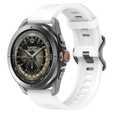 Silikonarmbånd for Xiaomi S4 Sport - Hvit