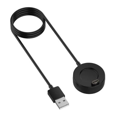 Ladestativ for garmin fenix 8 med USB-platebase og 1 meter kabel