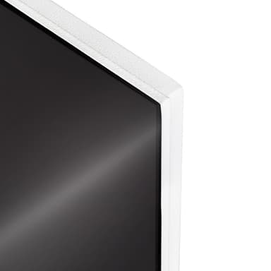 Glass infrarød varmeapparat 850W - svart