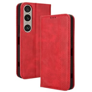 Xperia 1 VI Lommebok-deksel - Rød
