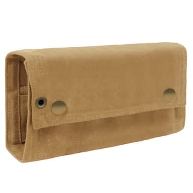 Krydderhylleorganisator for camping i lerret Kaki