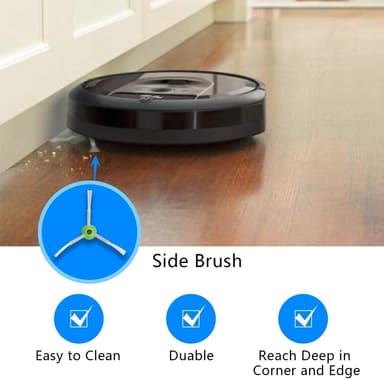 Tilbehør til iRobot Roomba robotstøvsuger 24 deler