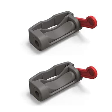 Av/på-knapp, kontrollklemme, 2-pakning, kompatibel med Dyson V15/V10/V11