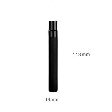 Etterfyllbar parfymesprayflaske 10 ml 2-pak Sort