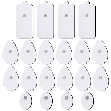 Elektroterapiputer for smertelindring Hvit