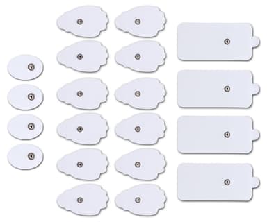 Elektroterapiputer for smertelindring Hvit