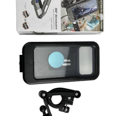 Vanntett, roterbar mobilholder for sykkel / motorsykkel / moped