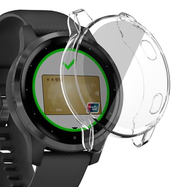 Klokkekasse / skall til Garmin Vivoactive 4S 40 mm Transparent