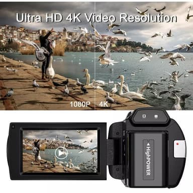 Videokamera m/16x zoom, IR nattsyn, fjernkontroll og 32 GB TF minnekort