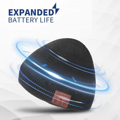 Lue med Bluetooth 5.0 hodetelefoner og mikrofon - mørk grå