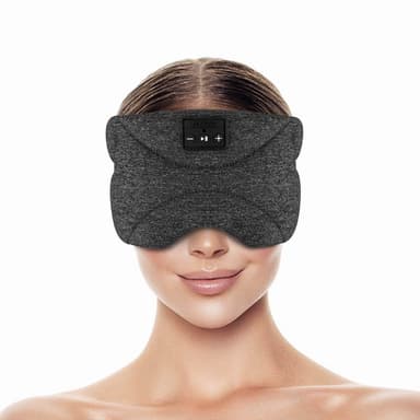 Sovehodetelefoner, Bluetooth-sovemaske Sort